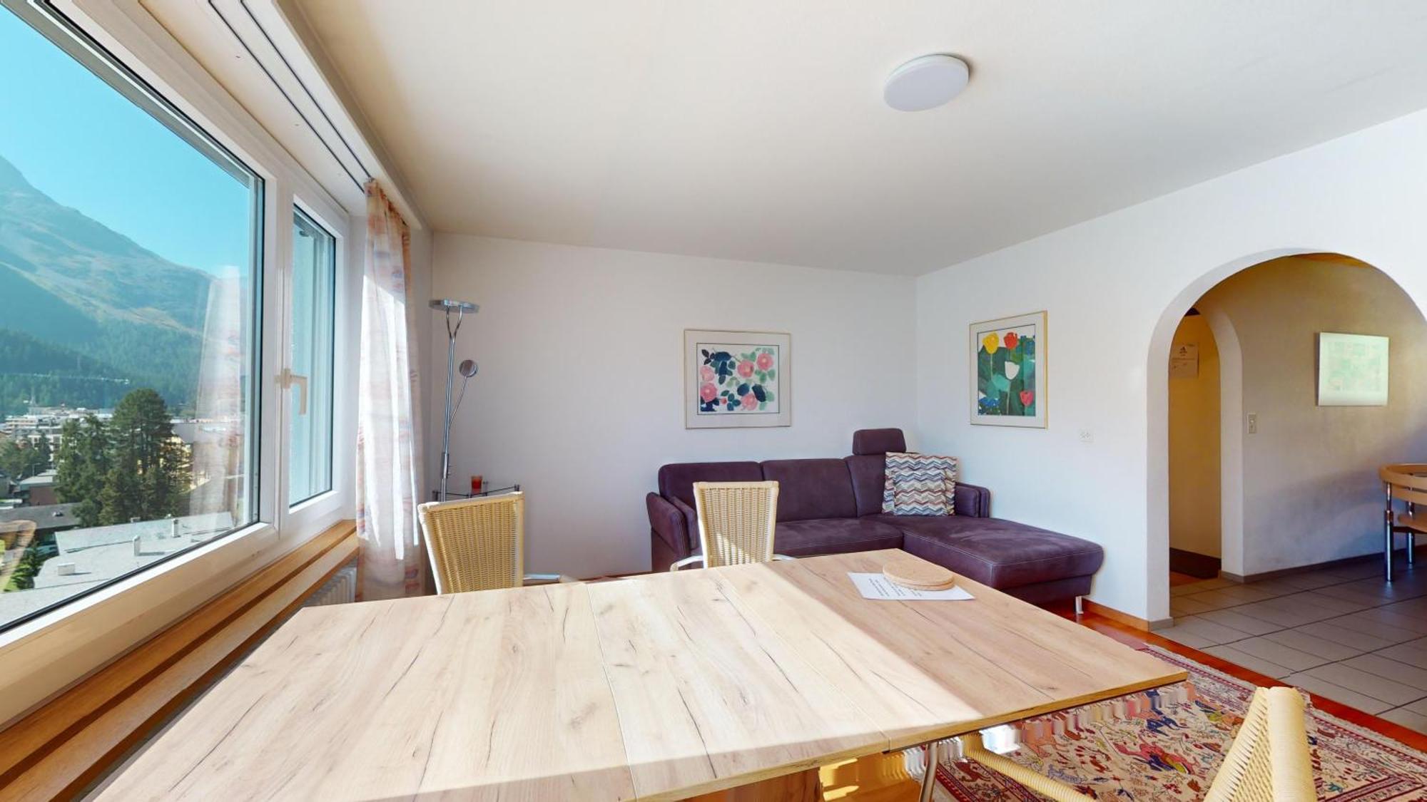 Apartamento Haus Leibnitzer St Moritz Exterior foto
